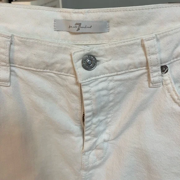 7 For All Mankind Denim Skirt - Picture 3 of 7